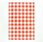 Poppie Red Check Notebook