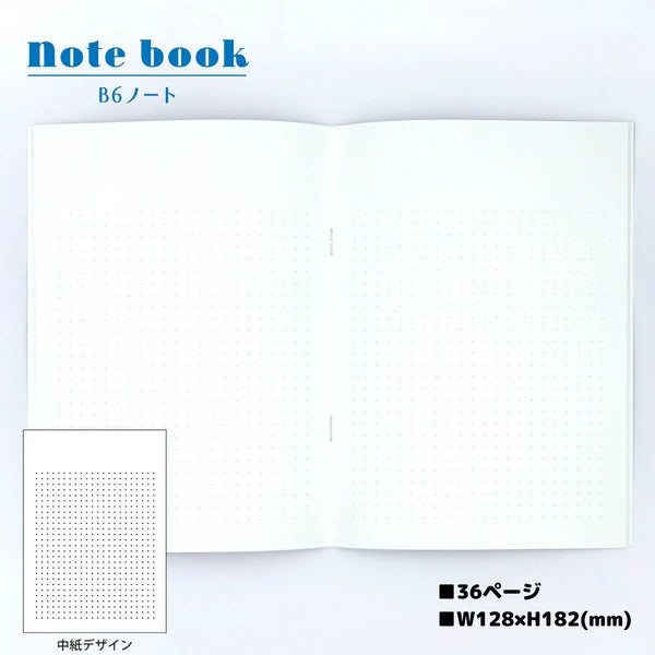 Poppie Black & White Notebook