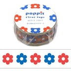 Poppie Retro Flower Washi Tape