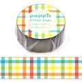 Poppie Retro Plaid Washi Tape