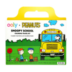 OOLY x Peanuts: Snoopy School Coloring Travel Kit -9 Crayons