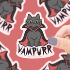 Vampurr Kitty Vinyl Sticker
