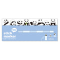 Panda Stick Marker Stickers