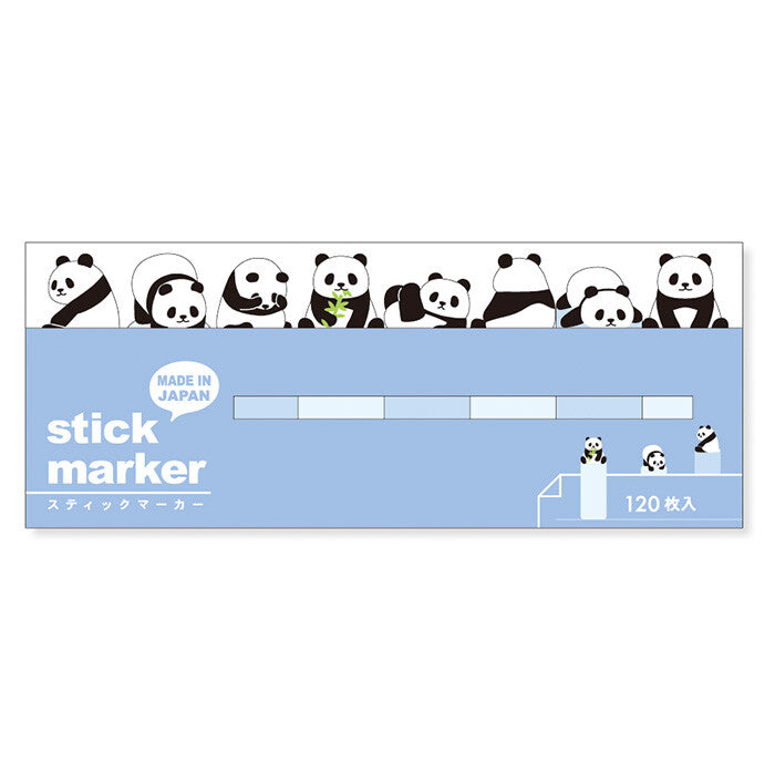 Panda Stick Marker Stickers