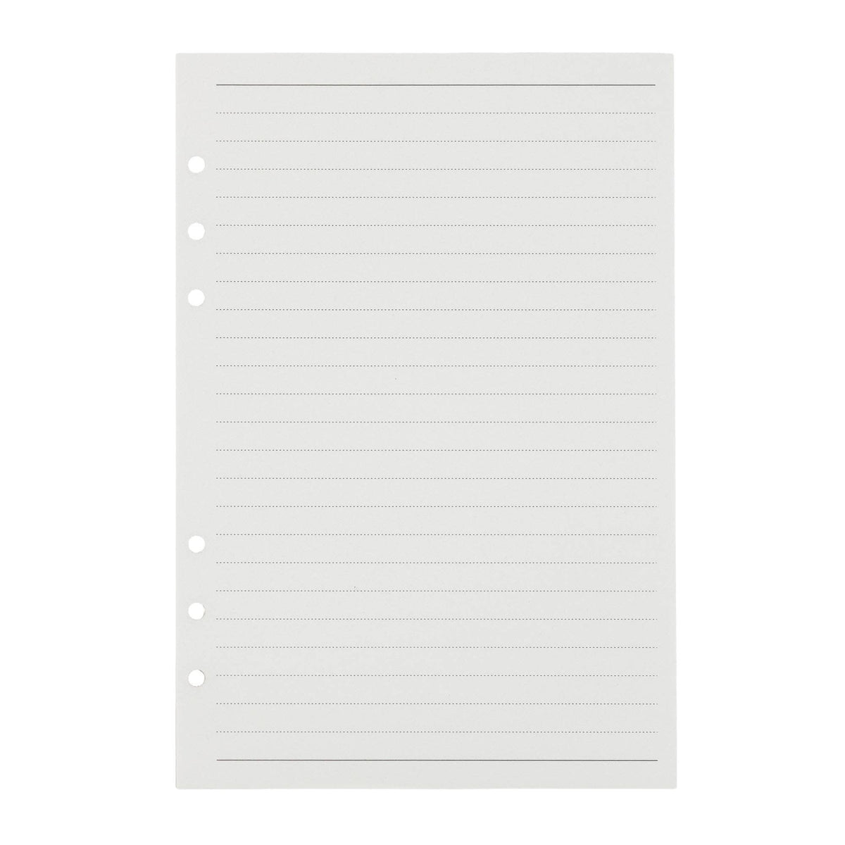 A5 Loose Leaf Refill Paper — Lined (45 Sheets)