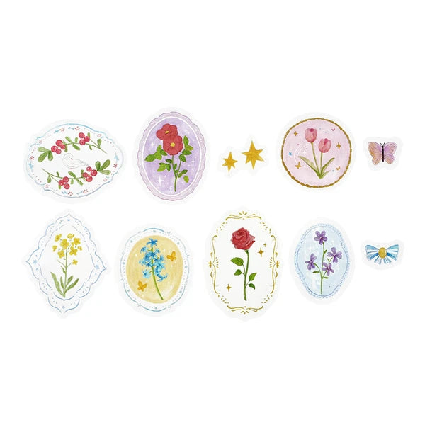 Maiden Brooch Clear Stickers