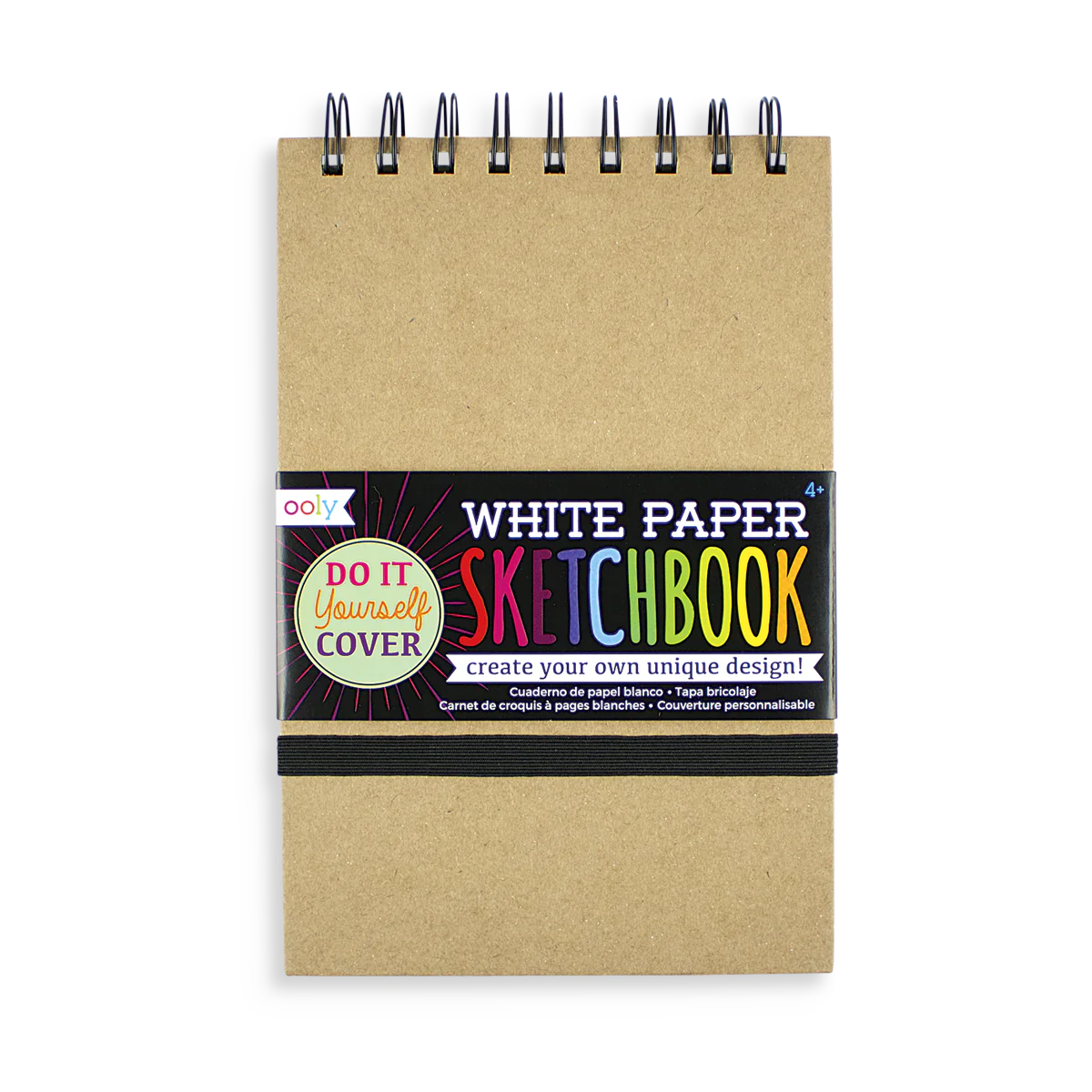 D.I.Y. Cover Sketchbook- Small White