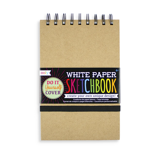 D.I.Y. Cover Sketchbook- Small White