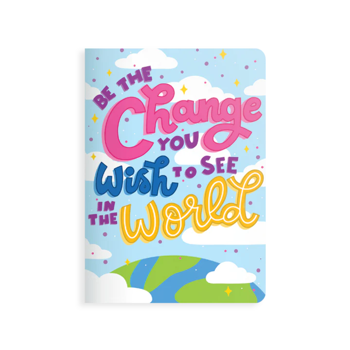 Jot-It! Notebook - Be The Change