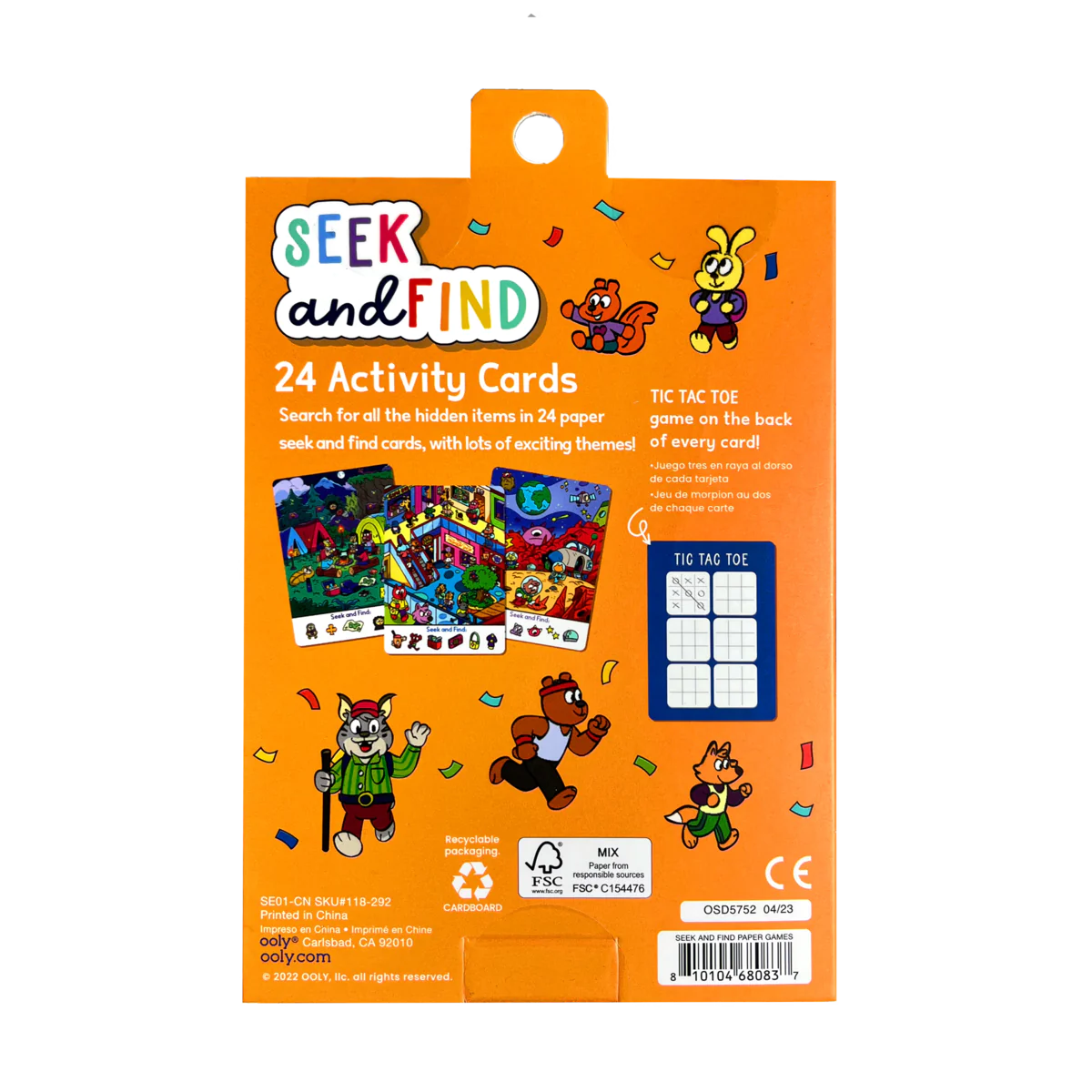 Seek and Find Activity Cards