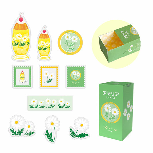 Adelia Retro Wildflower Sticker Flakes