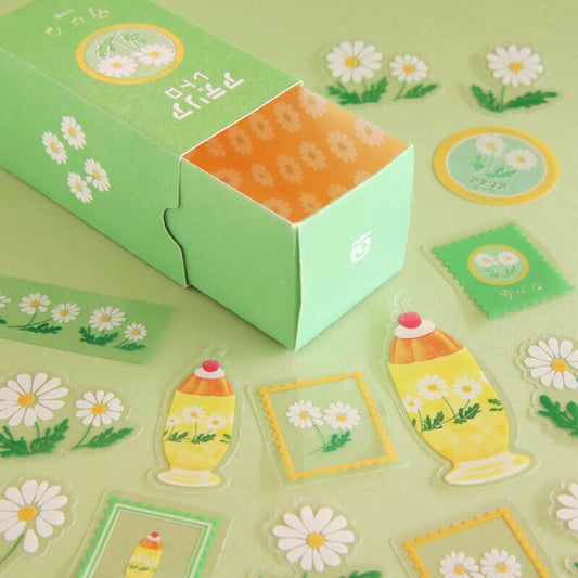Adelia Retro Wildflower Sticker Flakes
