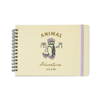 Animal Adventure Club Horizontal Notebook- Sport