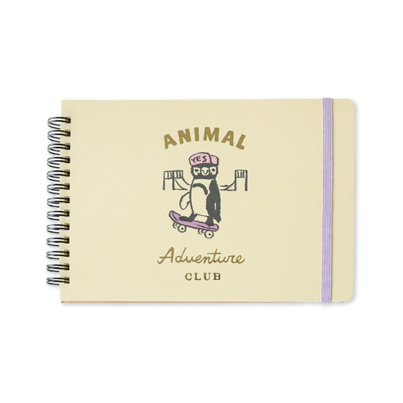 Animal Adventure Club Horizontal Notebook- Sport