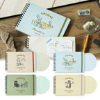 Animal Adventure Club Horizontal Notebook- Camp