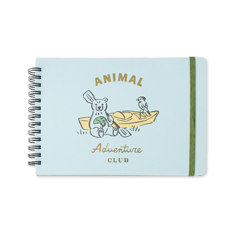 Animal Adventure Club Horizontal Notebook- Water
