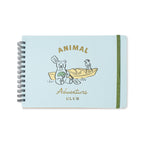 Animal Adventure Club Horizontal Notebook- Water