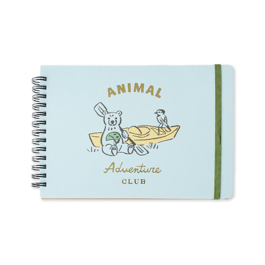 Animal Adventure Club Horizontal Notebook- Water