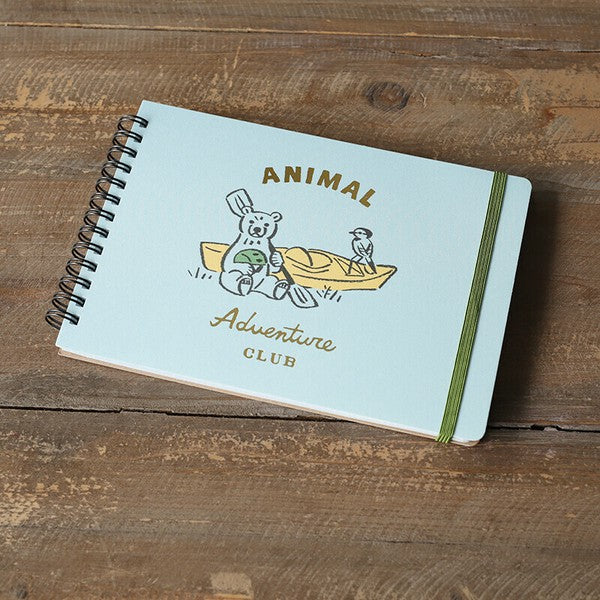 Animal Adventure Club Horizontal Notebook- Water