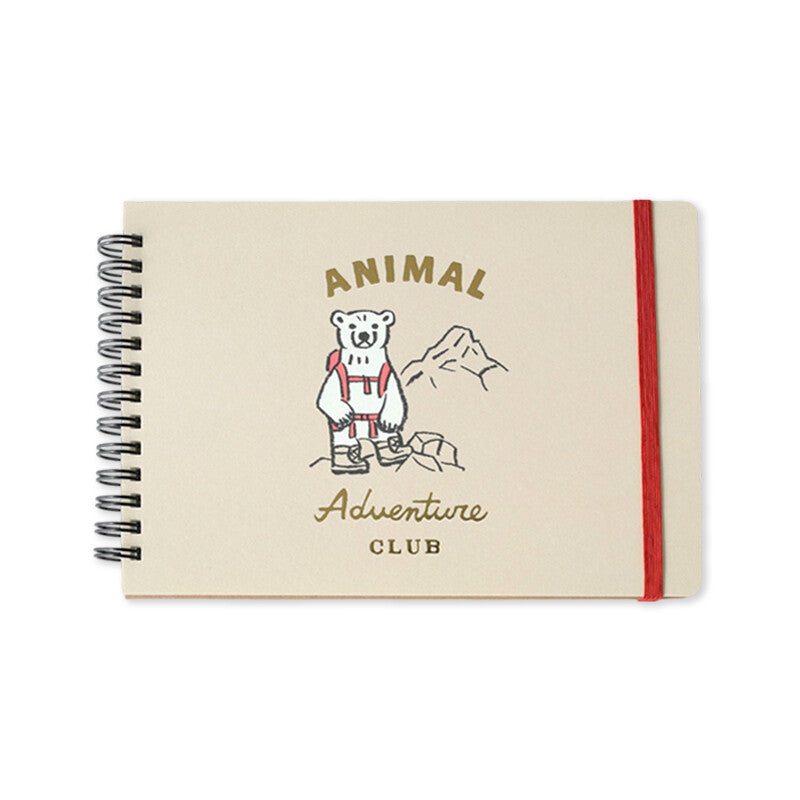 Animal Adventure Club Horizontal Notebook- Mountain