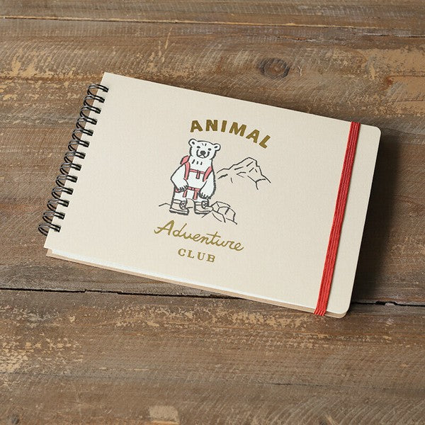 Animal Adventure Club Horizontal Notebook- Mountain