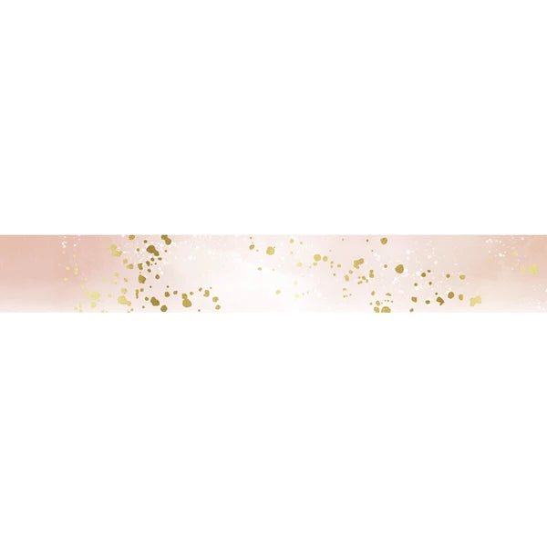 Clear Rose-Gold Sunset Washi
