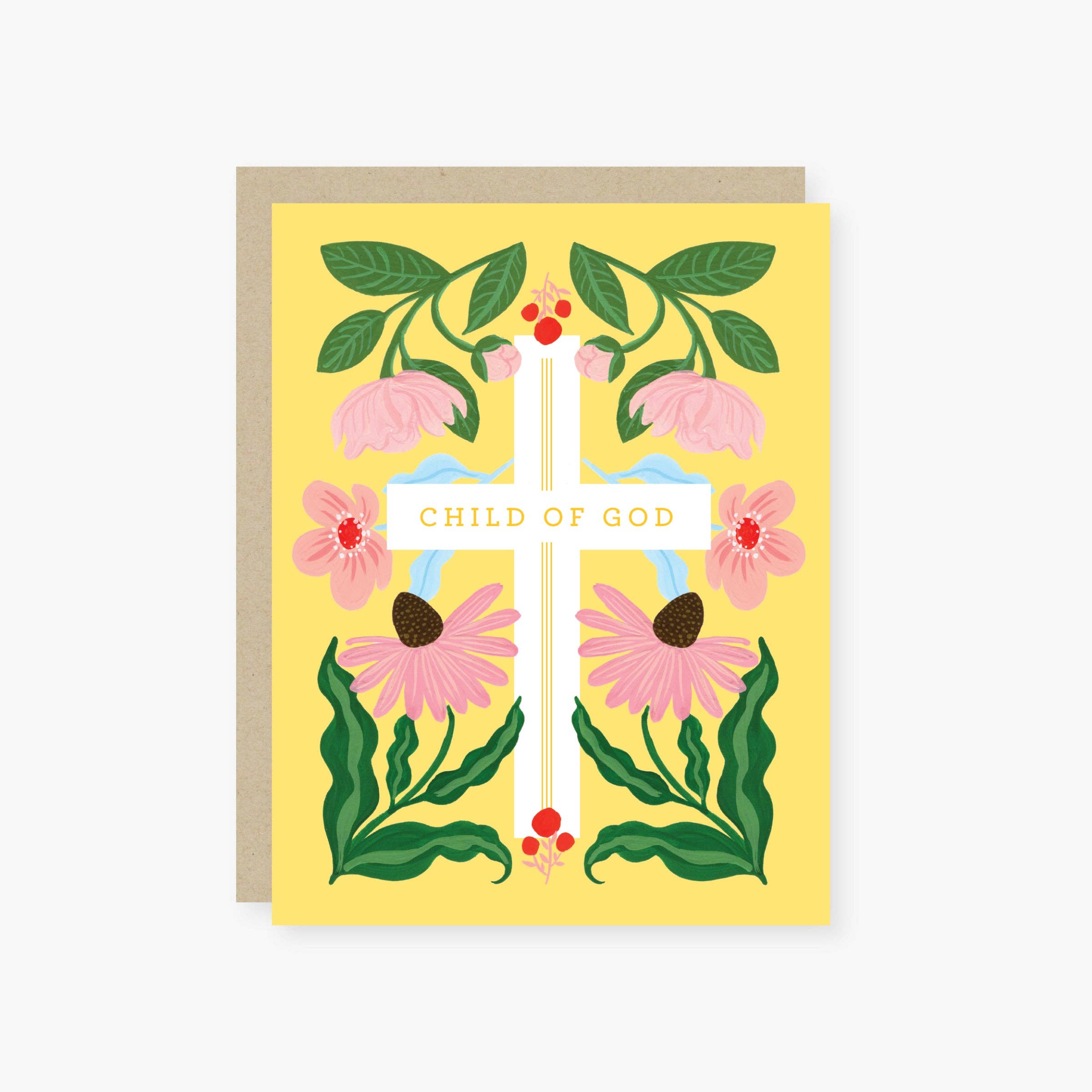 Floral Child of God Card