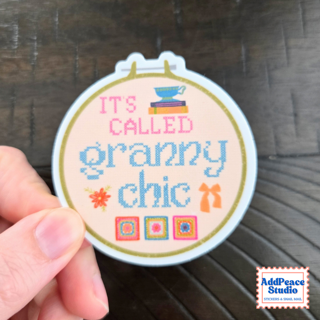 Granny Chic Sticker