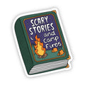 Scary Stories And Camp Fires Book Sticker
