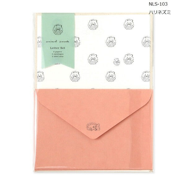 Animal Parade Letter Set- Hedgehog