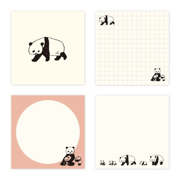 Animal Parade Panda Bear Memo Pad Set