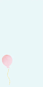 Happy Balloons Letter Set with Vertical Envelopes