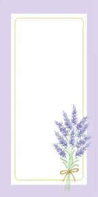 Lavender Bouquet Letter Set with Vertical Envelopes