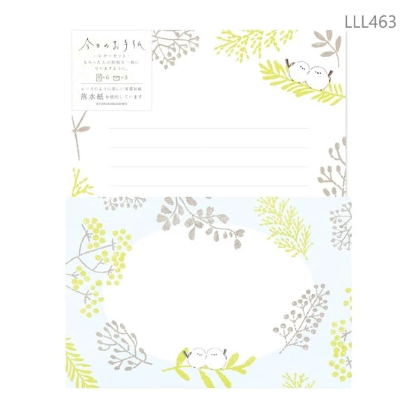 White-cheeked Starling Letter Set