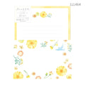 Yellow Flower Letter Set