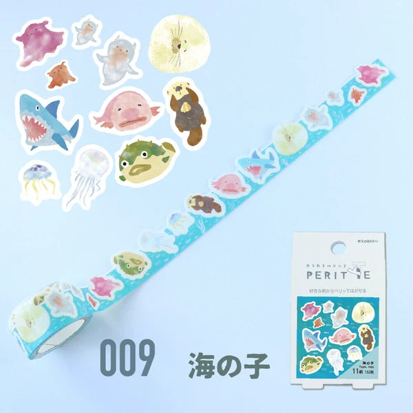 Cara Cara Peritte Child of the Sea Washi Sticker Roll