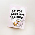 Kitty Head Bonk Love Card