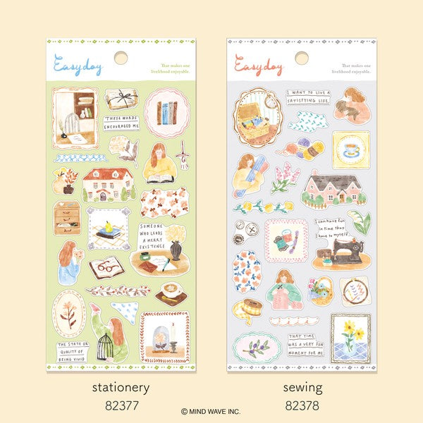 Easy day- Sewing Stickers