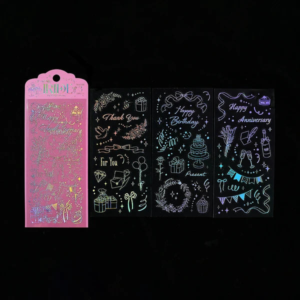 IRIDE Clear Planner Stickers- Gifts