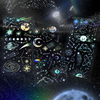 IRIDE Clear Planner Stickers- Galaxy