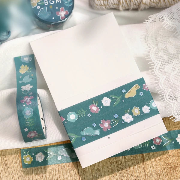 Melody of Flowers Washi Tape