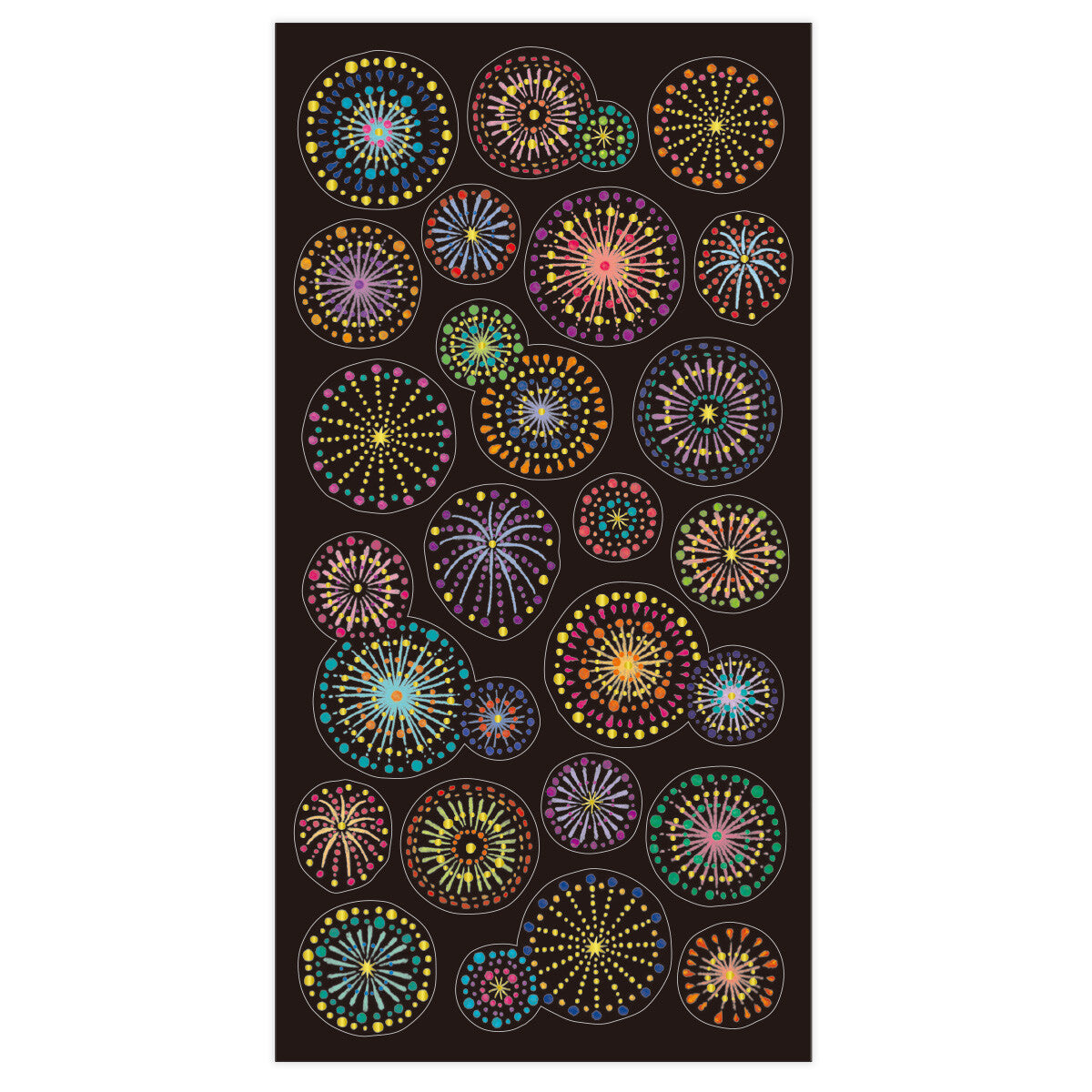 Summer Fireworks Stickers