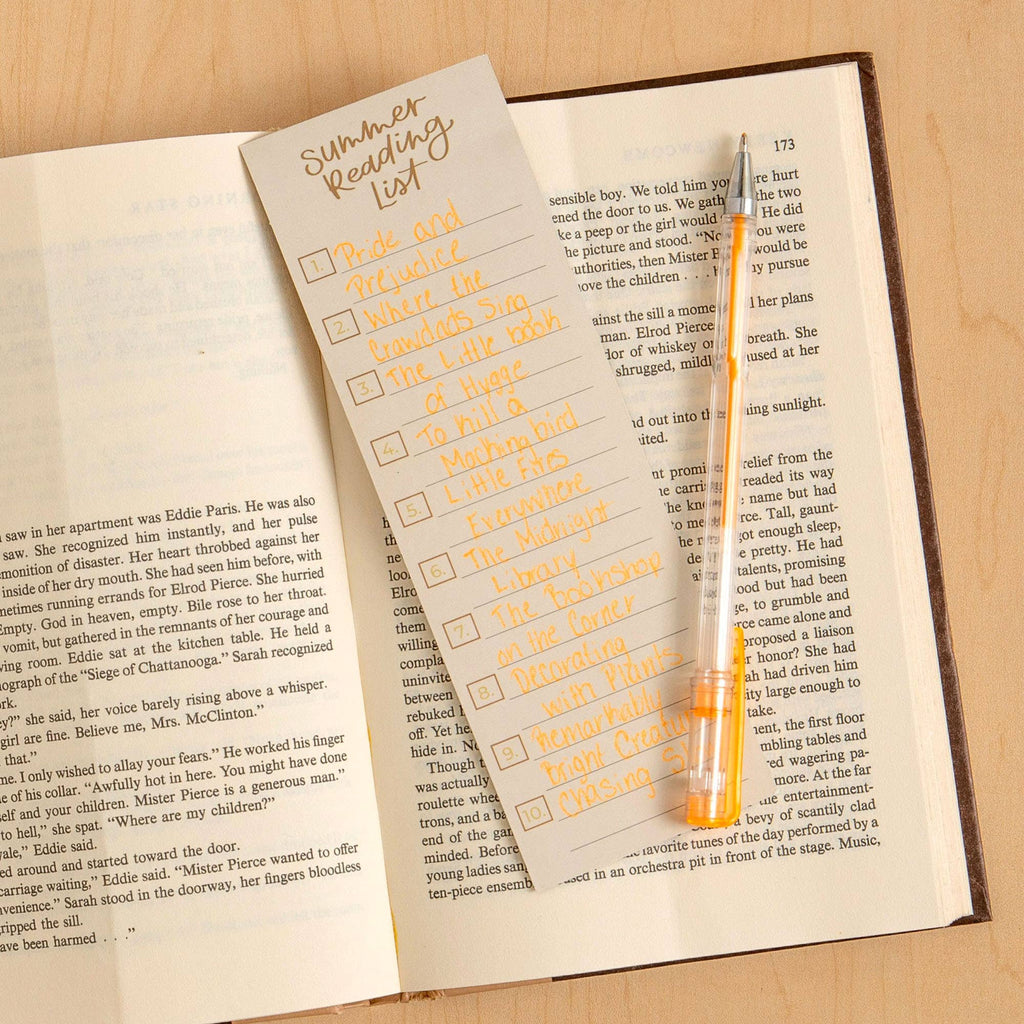 Summer Reading Bookmark