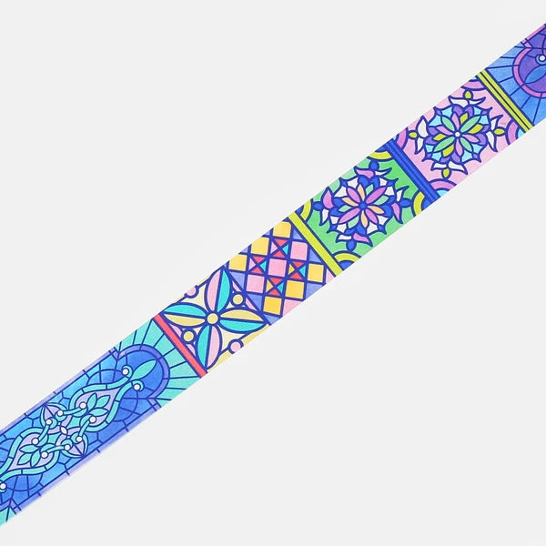 Kaleidoscope Stained Glass Washi Tape