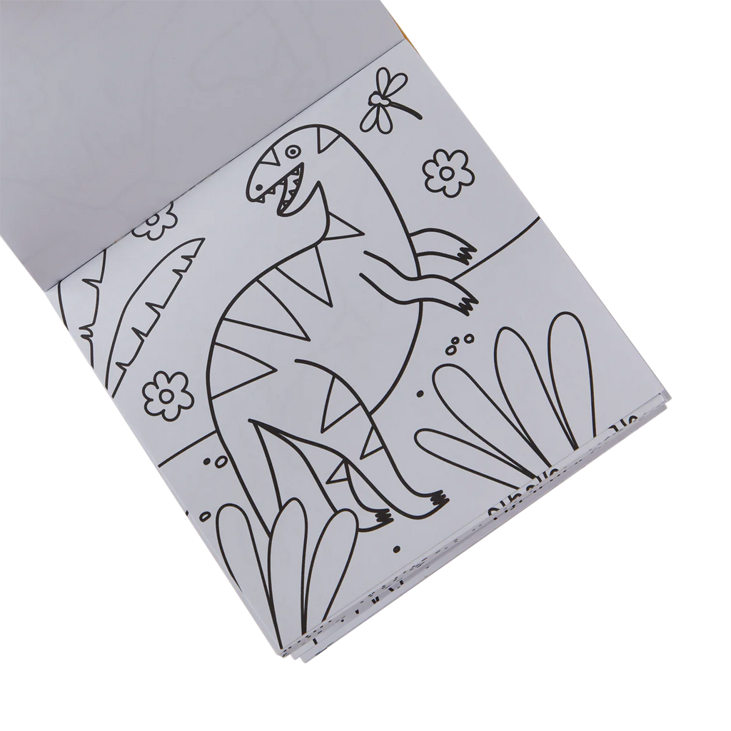 Carry Along Coloring Book Set - Dinoland
