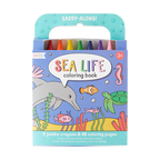 Carry Along Coloring Book Set - Sea Life