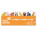 Zoo Animals Stick Marker Stickers
