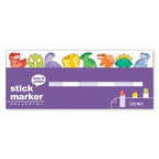 Dinosaur Stick Marker Stickers