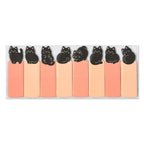 Black Cat Stick Marker Stickers