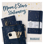 Bookaroo A5 Journal- Stars and Moons